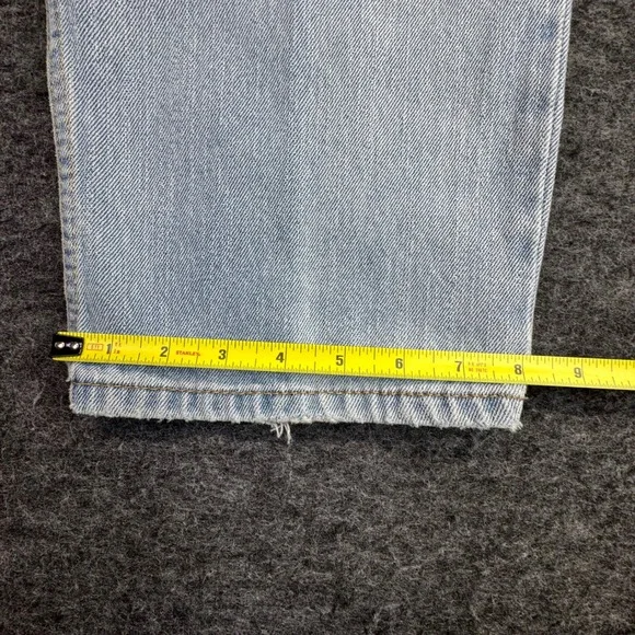 Levi's 550 Jeans Mens 36x32 Light Wash Blue Relaxed Fit Tapered Leg (Fits 34x31) - Picture 14 of 14